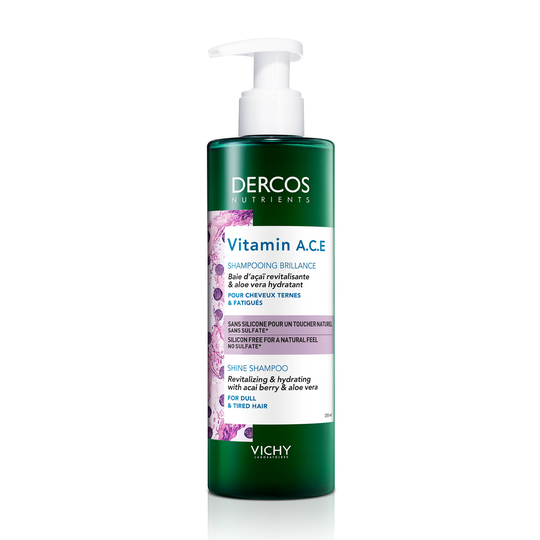 Vichy Dercos Nutrients Vitamin A.C.E Shampoo 250Ml
