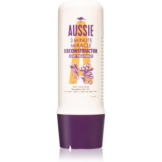 Aussie 3 Minute Miracle Reconstructor Deeply Nourishing 3-Minute Conditioner for Damaged Hair 250 ml