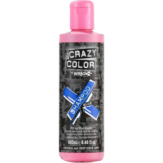 Crazy Colour Hair Shampoo Blue 250Ml