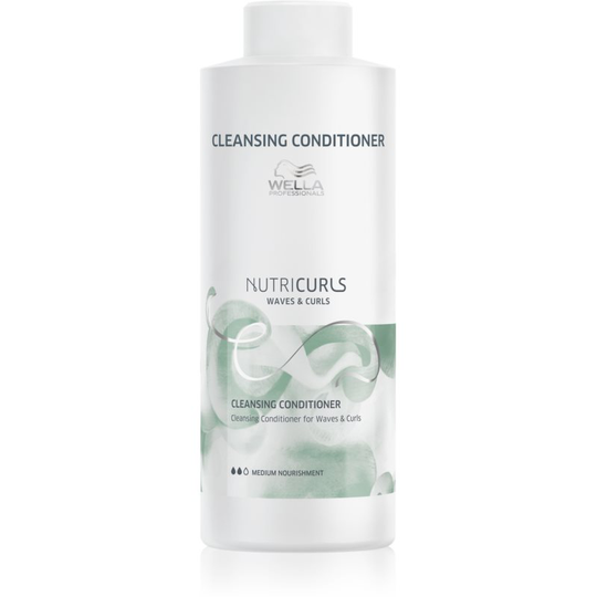 Wella Professionals Nutricurls Waves & Curls Cleansing Conditioner For Wavy And Curly Hair 1000 ml