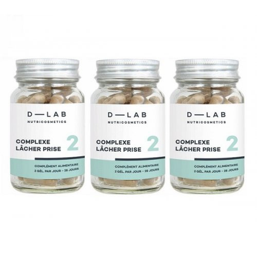 D-LAB Nutricosmetics Complexe Lacher Prise Stress Relief Complex Food Supplement 3 Months