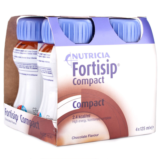 Nutricia Fortisip Compact Chocolate 125Ml X 4