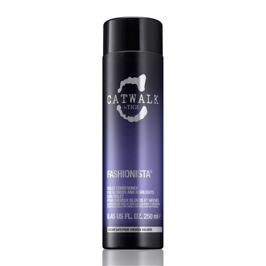 Catwalk By Tigi Fashionista Violet Purple Conditioner For Blonde Hair 250Ml