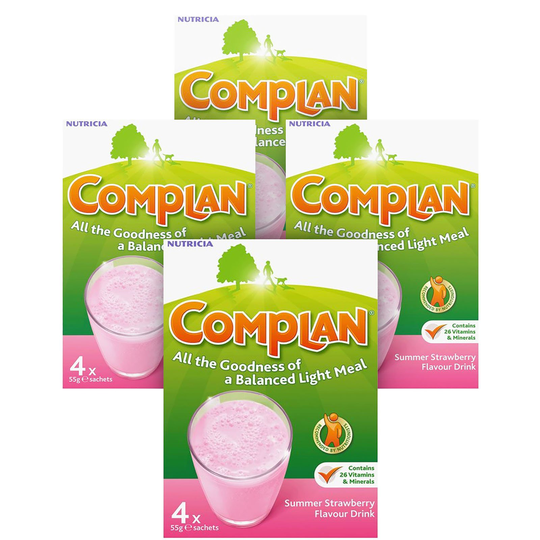 Complan Strawberry Flavour Sachets 55G X 16