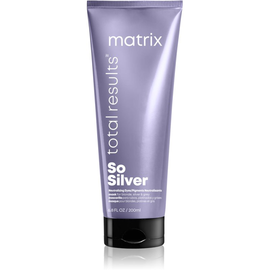 Matrix Total Results So Silver Mask for Yellow Tones Neutralization 200 ml