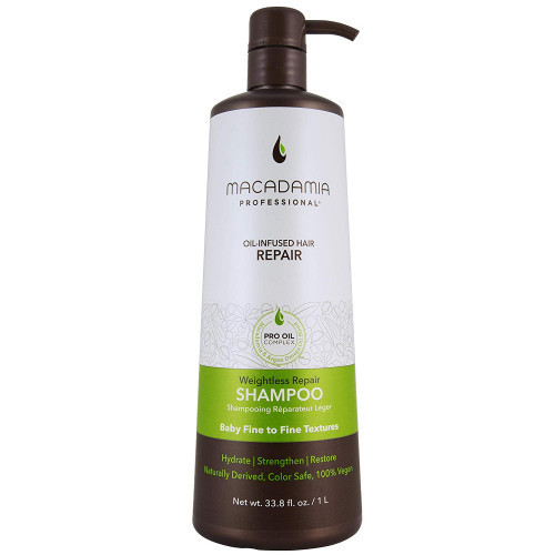 Macadamia Weightless Moisture Hair Shampoo 1000ml