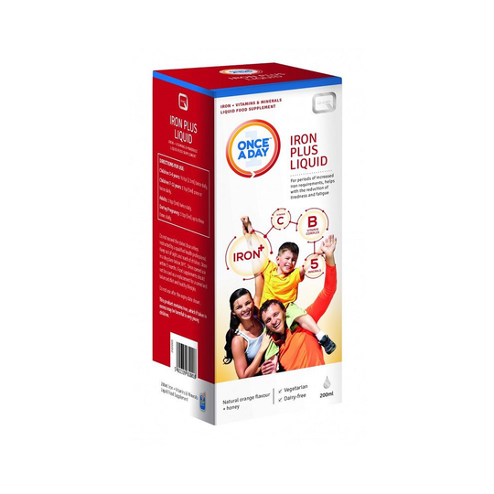 Quest Vitamins Once A Day Iron Plus Liquid 200ml (802005)
