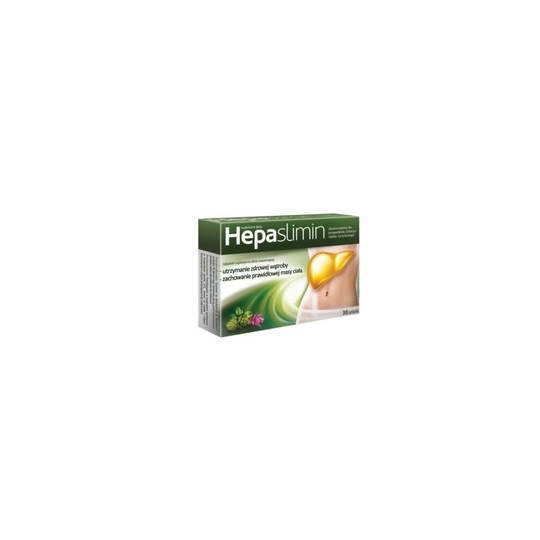 Hepaslimin 30 tab Liver Support Weight Loss Wsparcie watroby utrata masy ciala