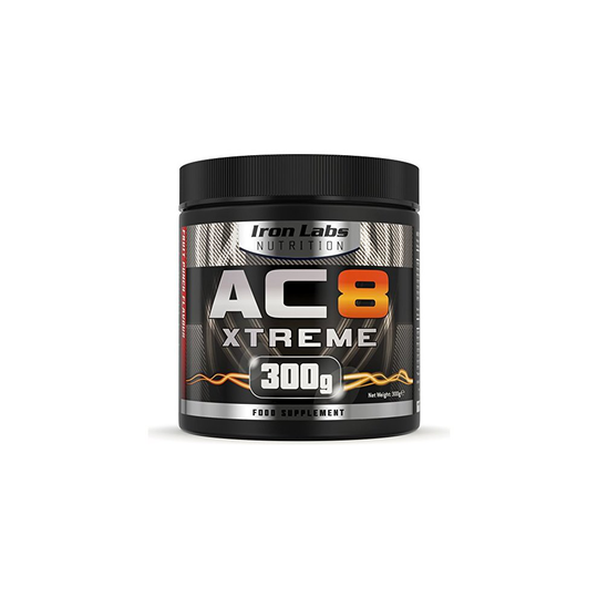 AC8 Xtreme | Pre-Workout Supplement | Energy & Muscle | Fruit Punch Flavour