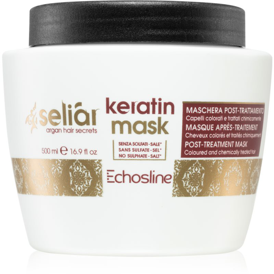 Echosline Seliár Keratin Nourishing and Moisturising Hair Mask 500 ml