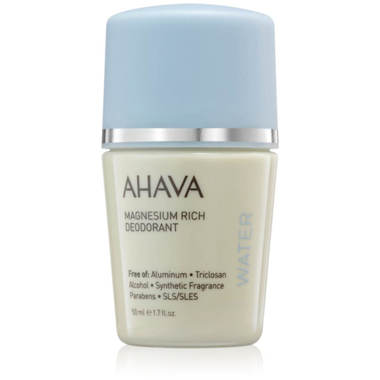 AHAVA Dead Sea Water Magnesium Rich Deodorant Roll-On Deodorant For Women 50 ml
