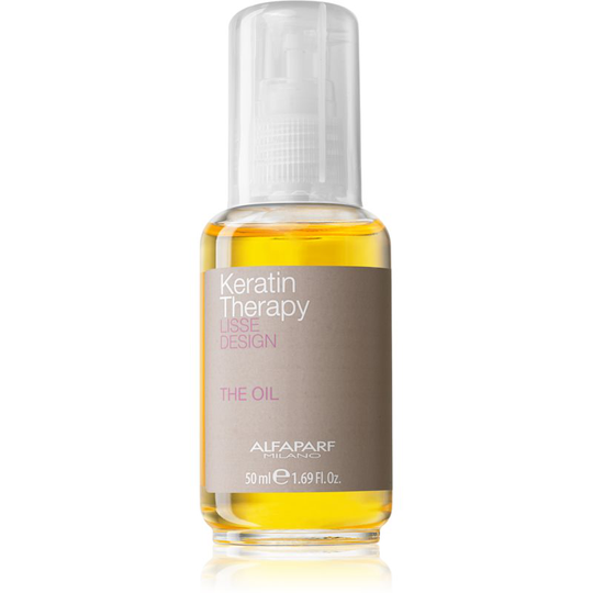 Alfaparf Milano Lisse Design Keratin Therapy Nourishing Oil for All Hair Types 50 ml