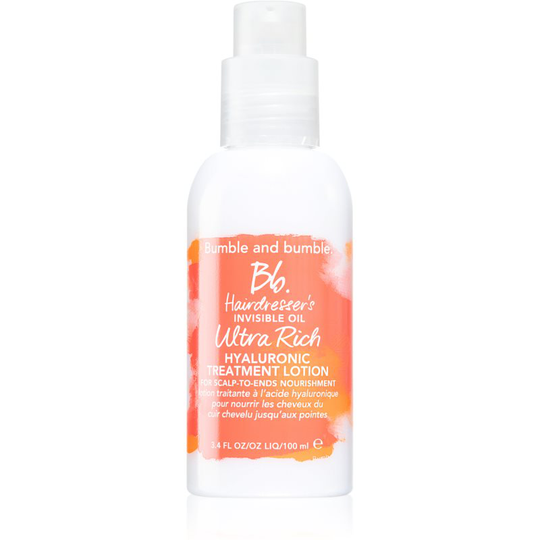 Bumble and bumble Hairdresser's Invisible Oil Ultra Rich Hyaluronic Treatment Lotion Leave-in Moisturizing Treatment with Hyaluronic Acid 100 ml