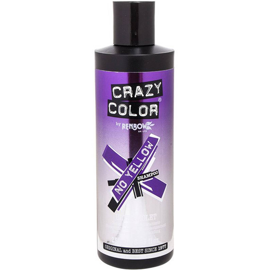 Crazy Colour No Yellow Hair Shampoo Ultraviolet 250Ml