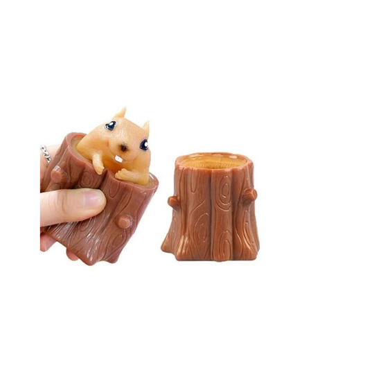 Squirrel Stress Relief Fidget Toy Random colour sent.
