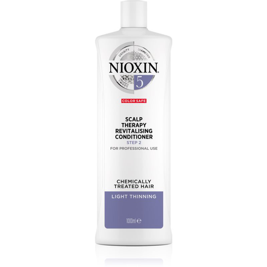 Nioxin System 5 Color Safe Scalp Therapy Revitalising Conditioner Conditioner For Chemically Treated Hair 1000 ml