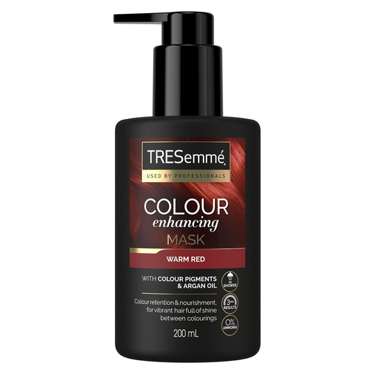 Tresemmé Colour Enhancing Mask Warm Red 200Ml