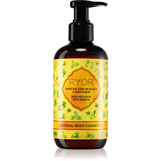 RYOR Original Beer Cosmetics Beer Hair Conditioner With Keratin 250 ml
