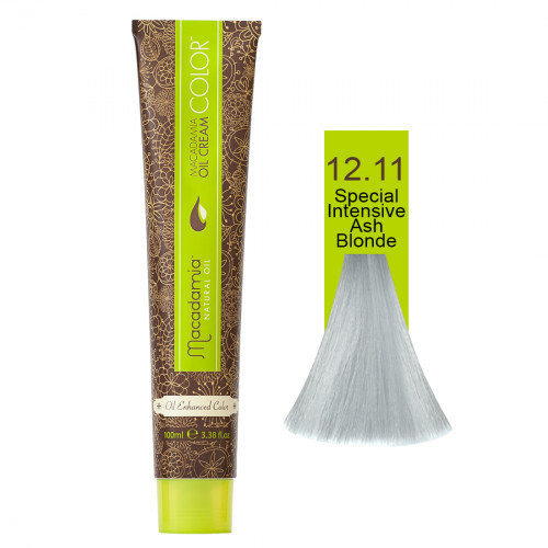 Macadamia Oil Cream Color 12.11 Special Intensive Ash Blonde