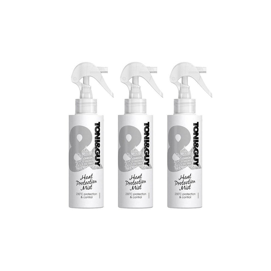 Toni & Guy Prep Heat Protection Mist for Smooth and Prepped Finish 3pk
