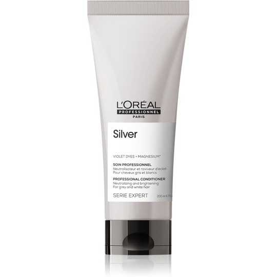 L'Oréal Professionnel Serie Expert Silver Brightening Conditioner For Grey Hair 200 ml
