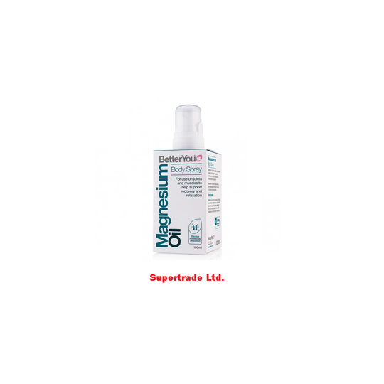2 X BetterYou Magnesium Oil Original Body Spray Joint Muscle Recovery Relax - 100ml
