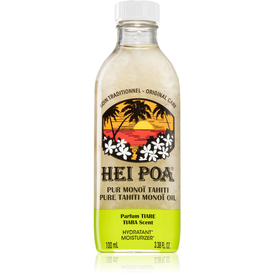 Hei Poa Pure Tahiti Monoï Oil Tiara Multi-Functional Oil for Body and Hair 100 ml