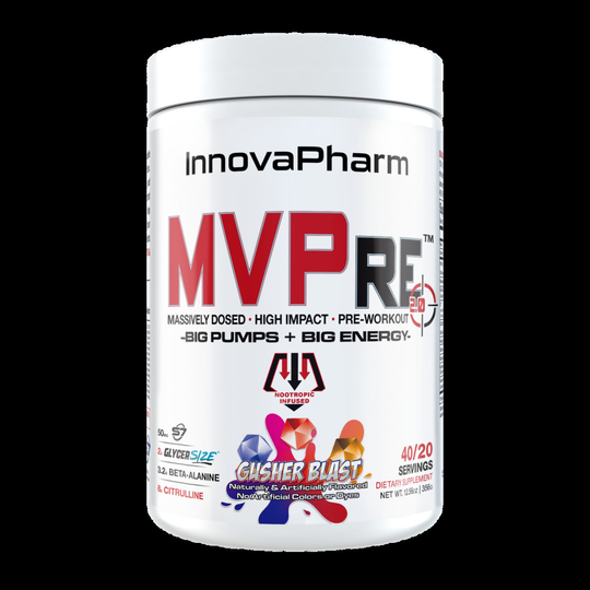 (Gusher Blast) InnovaPharm MVPre 2.0 Extreme Pre Workout 365g