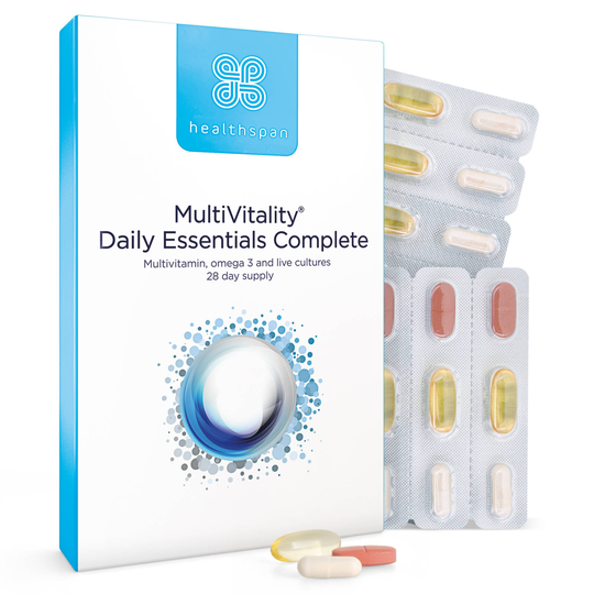 Healthspan Multivitality Daily Essentials Complete 28 Day Supply