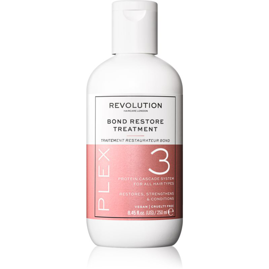 Revolution Haircare Plex No.3 Bond Restore Treatment Intensive Hair Treatment for Dry and Damaged Hair 250 ml