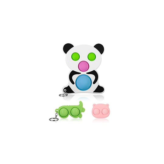 uBook 3 Pack Fidget Toys Set Simple Dimple Fidget Toy Simple Dimple Toy Stress Relief Toys Sensory Fidget Toys Autism Anxiety Relief Stress Hand Toys