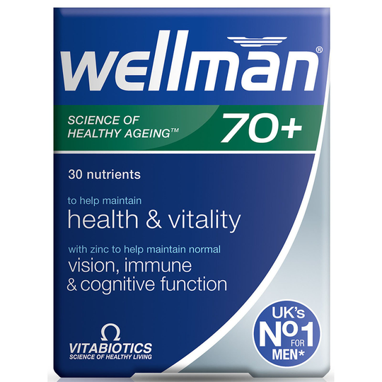 Wellman 70+ - 30 Tablets