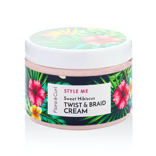 Flora & Curl Sweet Hibiscus Twist & Braid Cream 300Ml