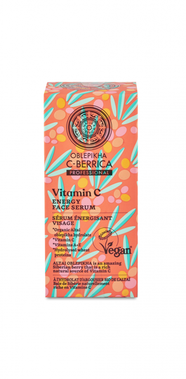 Natura Siberica Oblepikha C-Berrica Energy Face Serum 30Ml