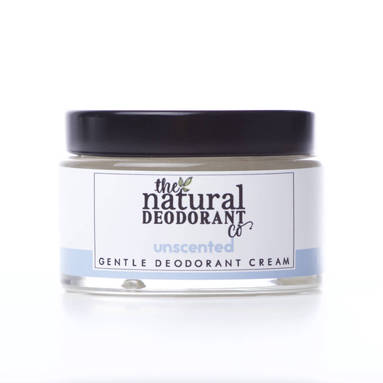 The Natural Deodorant Co. Gentle Deodorant Cream Coconut + Shea (Unscented) 55G
