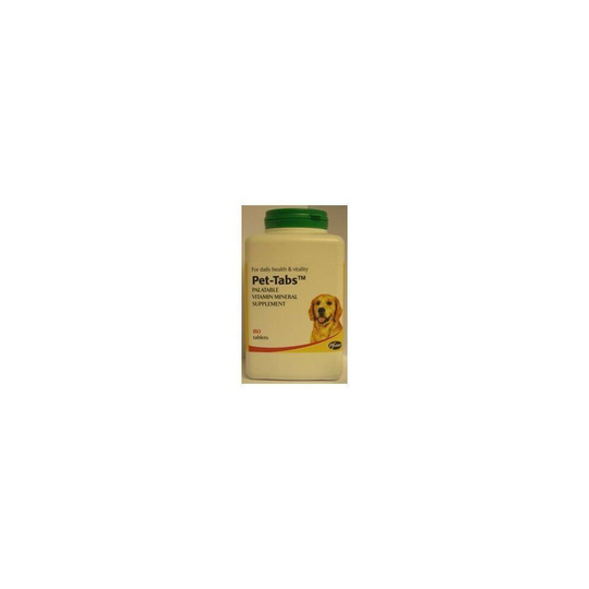 Pet Tabs Multivitamin and Minerals Tablets (Size: 180 Tablet Pot)