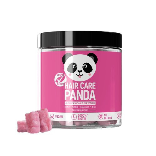 Hair Care Panda Vegan Gummies Food Supplement 60pcs.