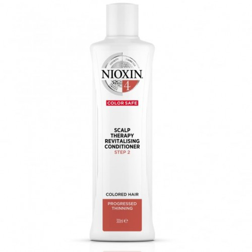 Nioxin SYS4 Scalp Therapy Revitalising Conditioner for Color Treated hair with Progressed Thinning 300ml