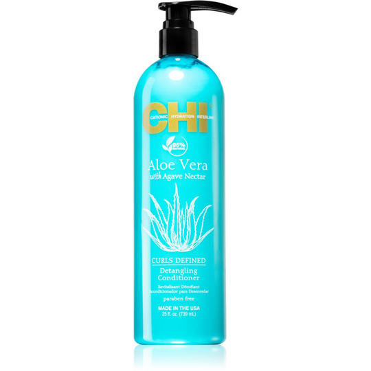 CHI Aloe Vera Detangling Deeply Regenerating Conditioner For Wavy And Curly Hair 739 ml