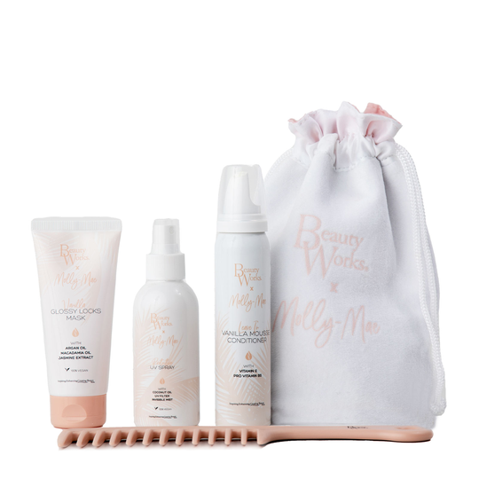 Beauty Works X Molly Mae Gloss & Go Haircare Kit