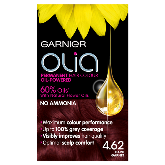 Garnier Olia 4.62 Dark Garnet Hair Dye - 1 Kit