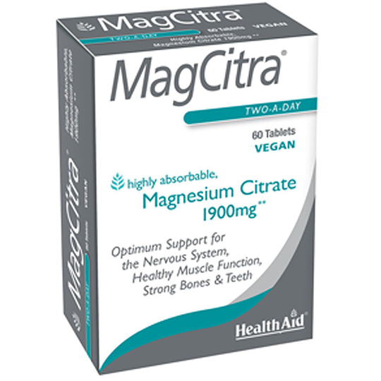 Healthaid Magcitra - 60 Tablets