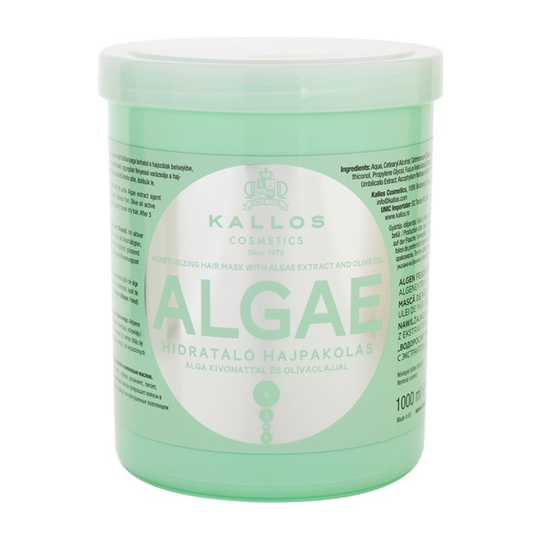 Kallos Algae Hydrating Mask With Algae Extract And Olive Oil 1000 ml