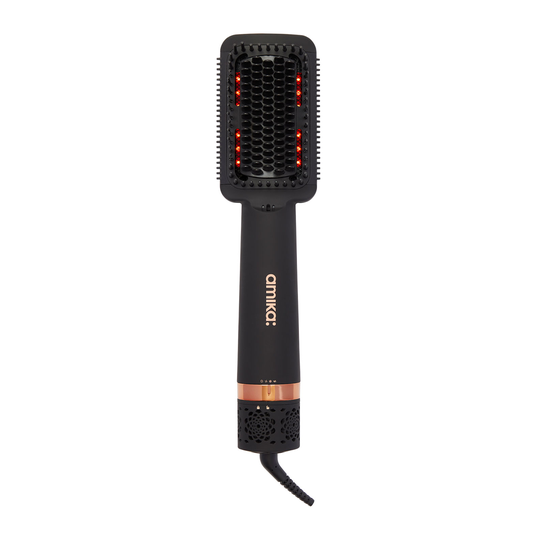Amika Double Agent 2-In-1 Straightening Blow Dryer Brush