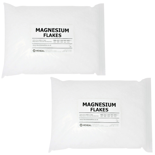 MAGNESIUM FLAKES | 10KG BAG | 100% Pure | Magnesium Chloride