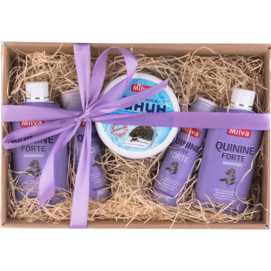 Milva Quinine Forte Gift Set (Against Hair Loss)