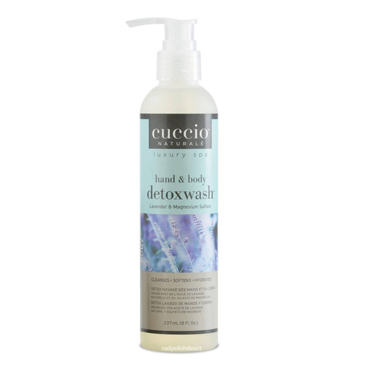 Cuccio Lavender Oil And Magnesium Sulfate Hand And Body Detoxwash 237Ml