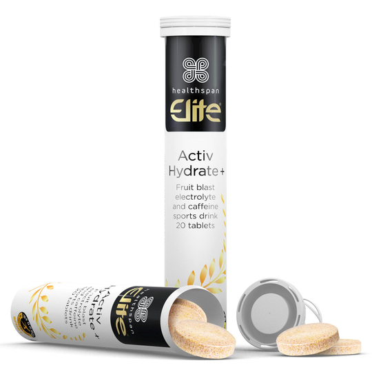 Healthspan Elite Activ Hydrate + Caffeine 40 Effervescent Tablets