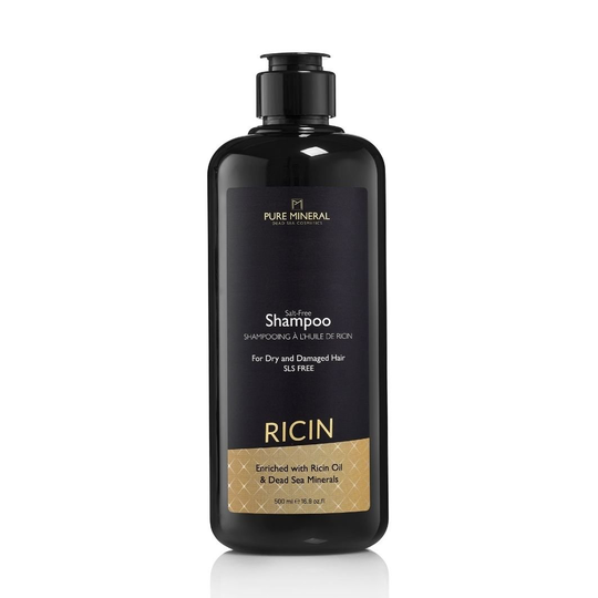 Pure Mineral Castor Hair Shampoo 500Ml