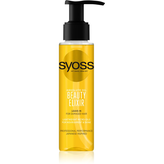 Syoss Repair Beauty Elixir Oil Care For Damaged Hair 100 ml
